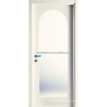 Arco Top branco Prime MDF escultura portas com vidro